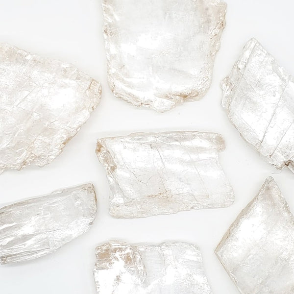 genuine crystal clear selenite