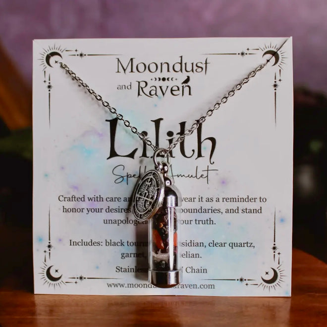 Spell Jar Amulet Necklaces
