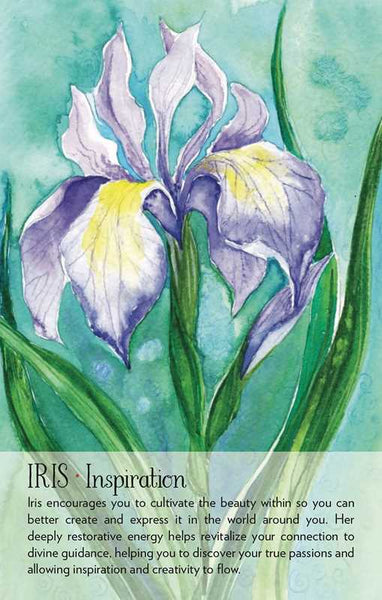 Soulflower Plant Spirit Oracle | Wisdom of Plant Spirits & Tend the Garden of your Soul | Painted Art | 44 Card Deck & Booklet