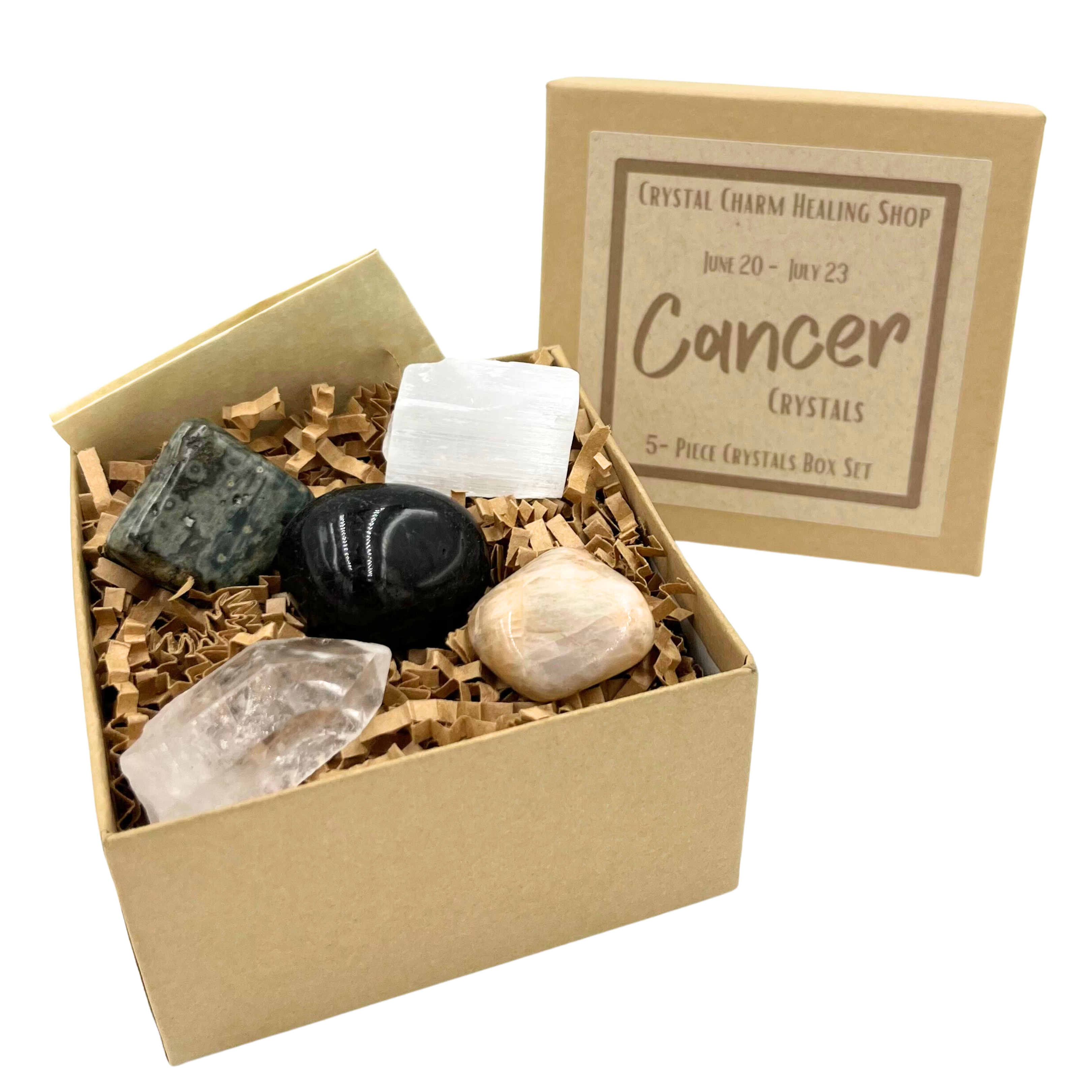 Cancer zodiac crystal set - Horoscopeaz.com