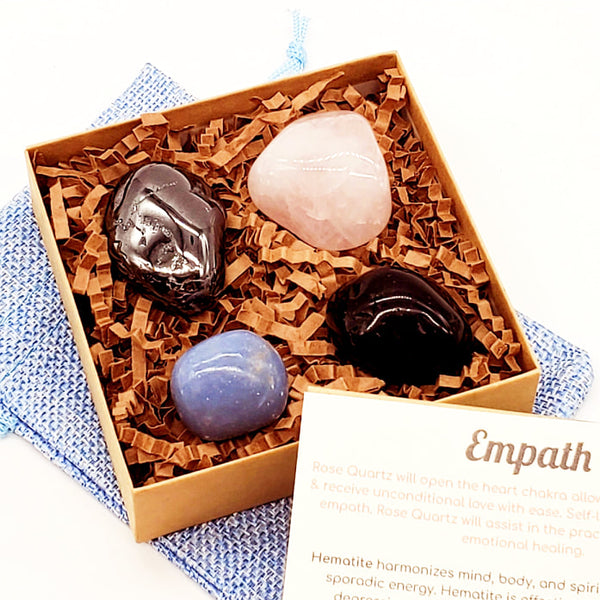 crystal healing set for empaths