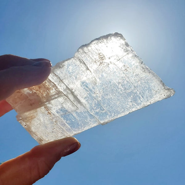 crystal clear selenite from utah