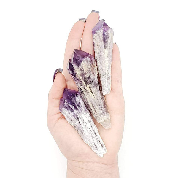 large cathedral amethyst point