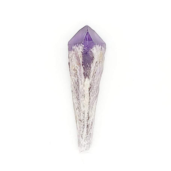 large dragon tooth amethyst point
