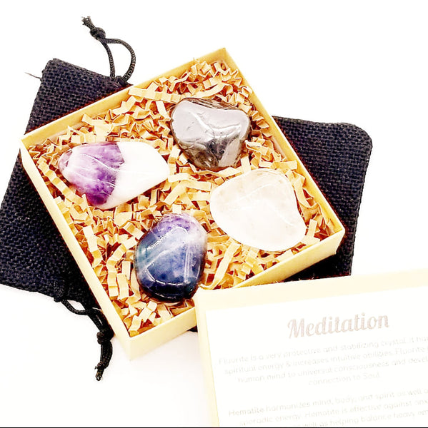 meditation crystals and healing stones