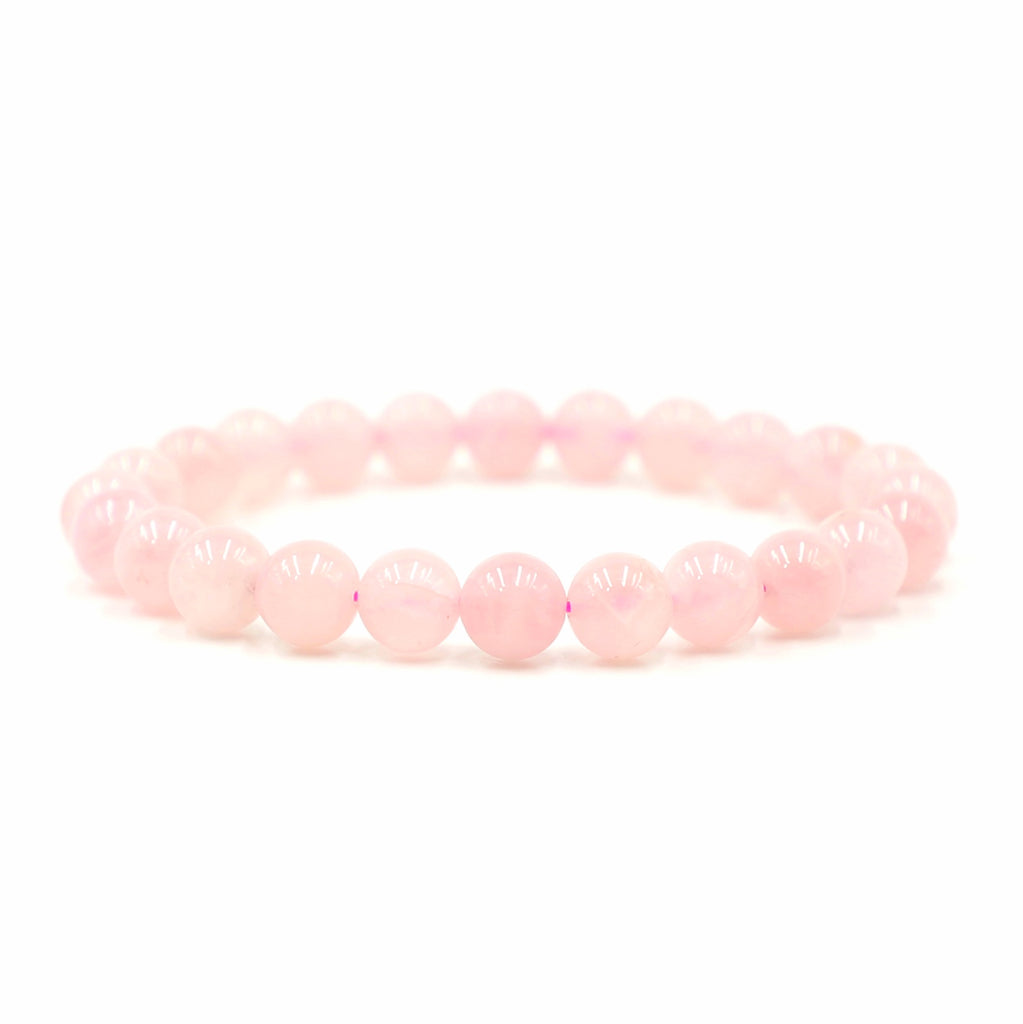 Rose Quartz Crystal Bracelet  Love, Self-Love, & Healing – Crystal Charm  Shop