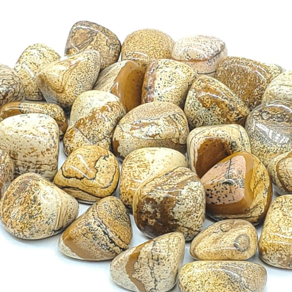 tumbled picture jasper stones